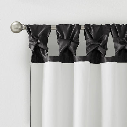 Twist Tab Total Blackout Window Curtain Panel