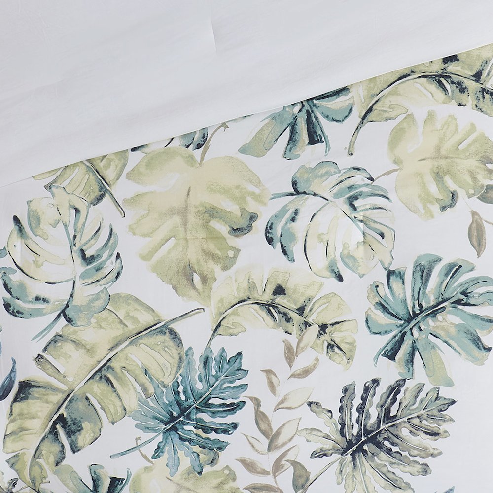 Cotton Printed 5 Piece Duvet Cover Set