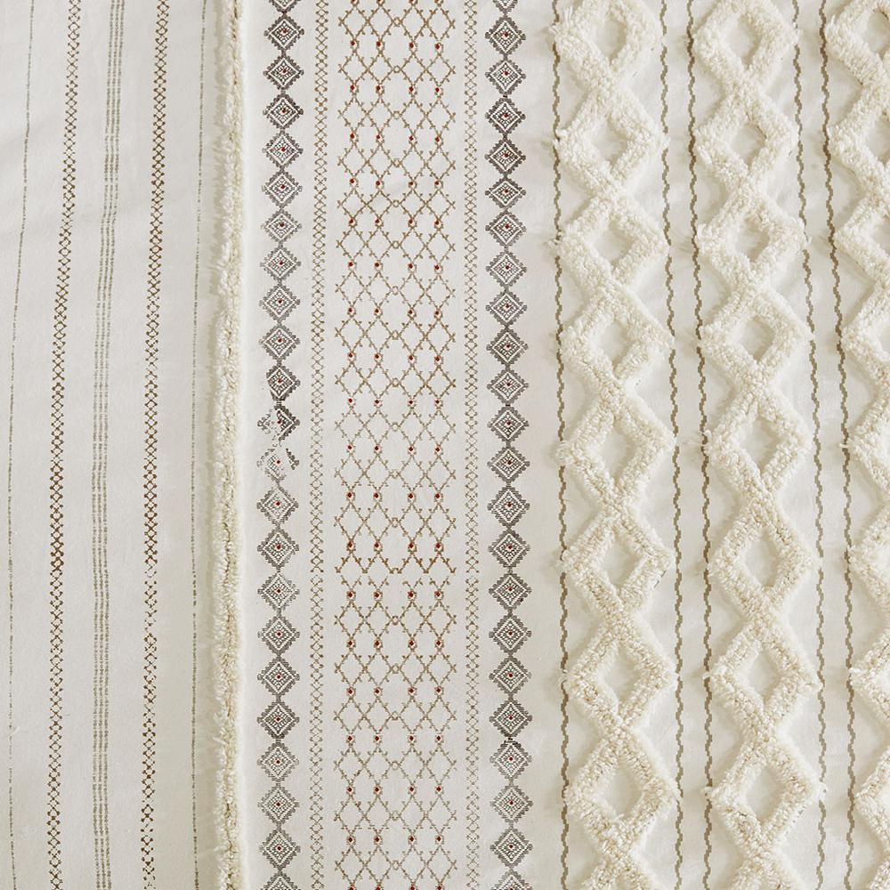 Imani Geometric Print Cotton Duvet Cover Set, Belen Kox