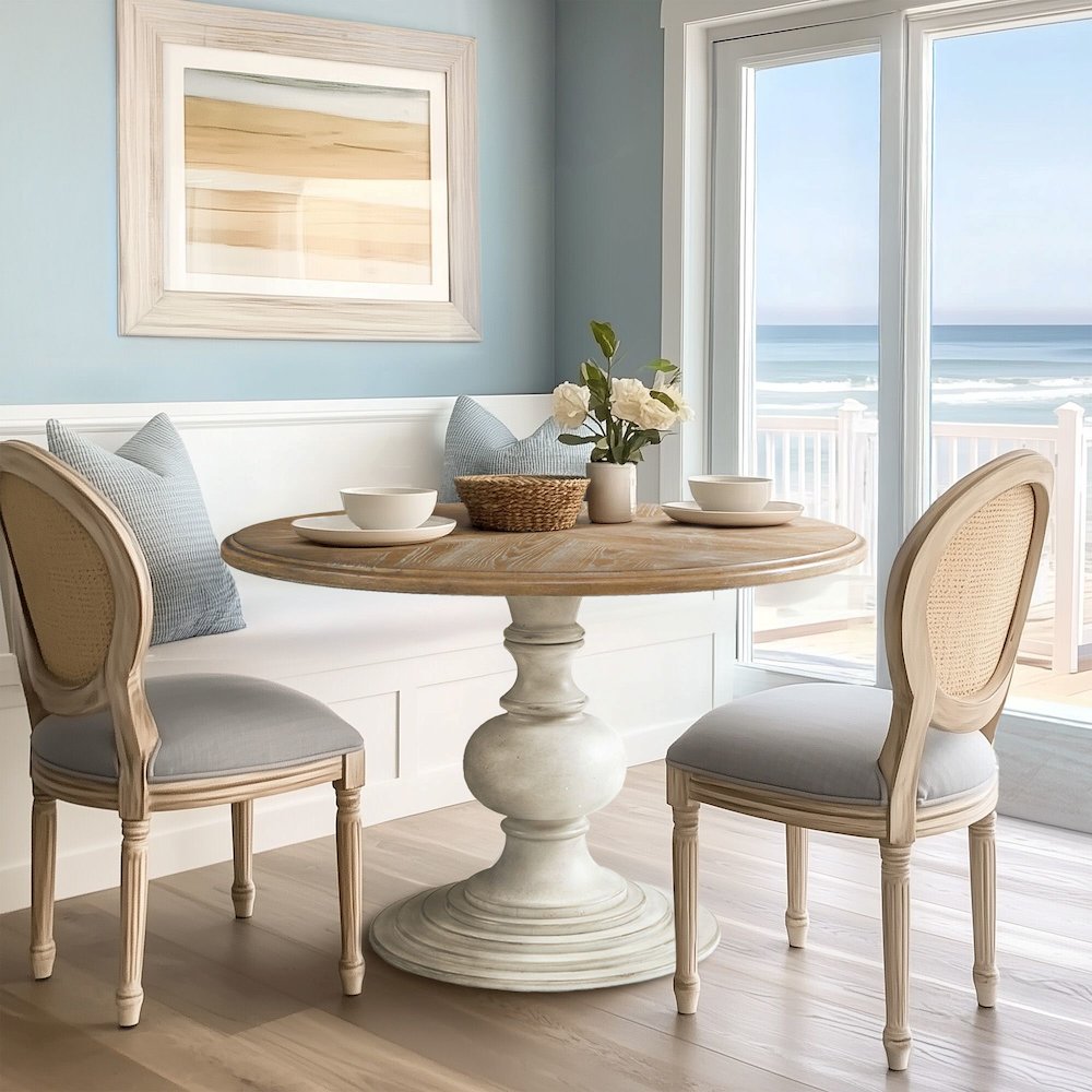 Lexi 46" Round Pedestal Dining Table