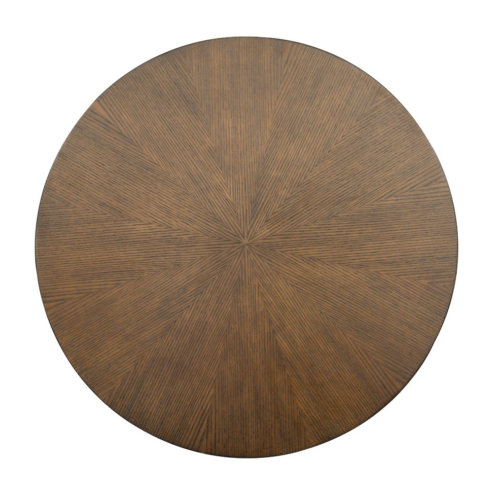 Sadie Accent Table, Walnut Brown color