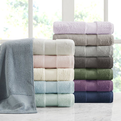 Cotton 6 Piece Bath Towel Set