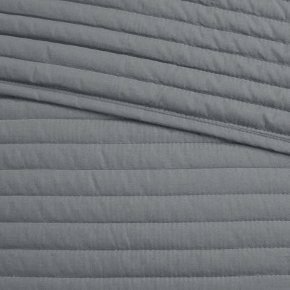 8 Piece Printed Seersucker Comforter and Quilt Set Collection