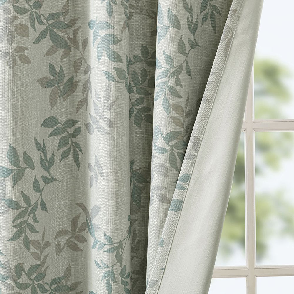 Julie Printed Botanical Blackout Curtain Panel