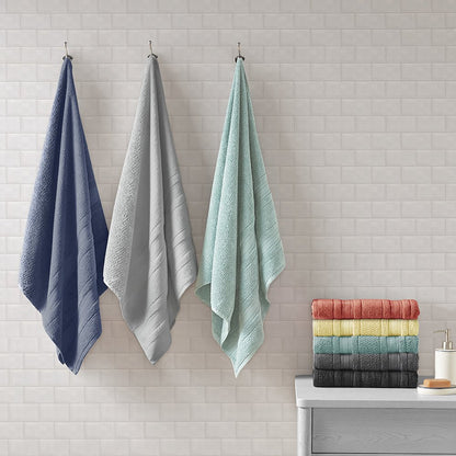 Adrien Super Soft Cotton Quick Dry Bath Towel 6 Piece Set