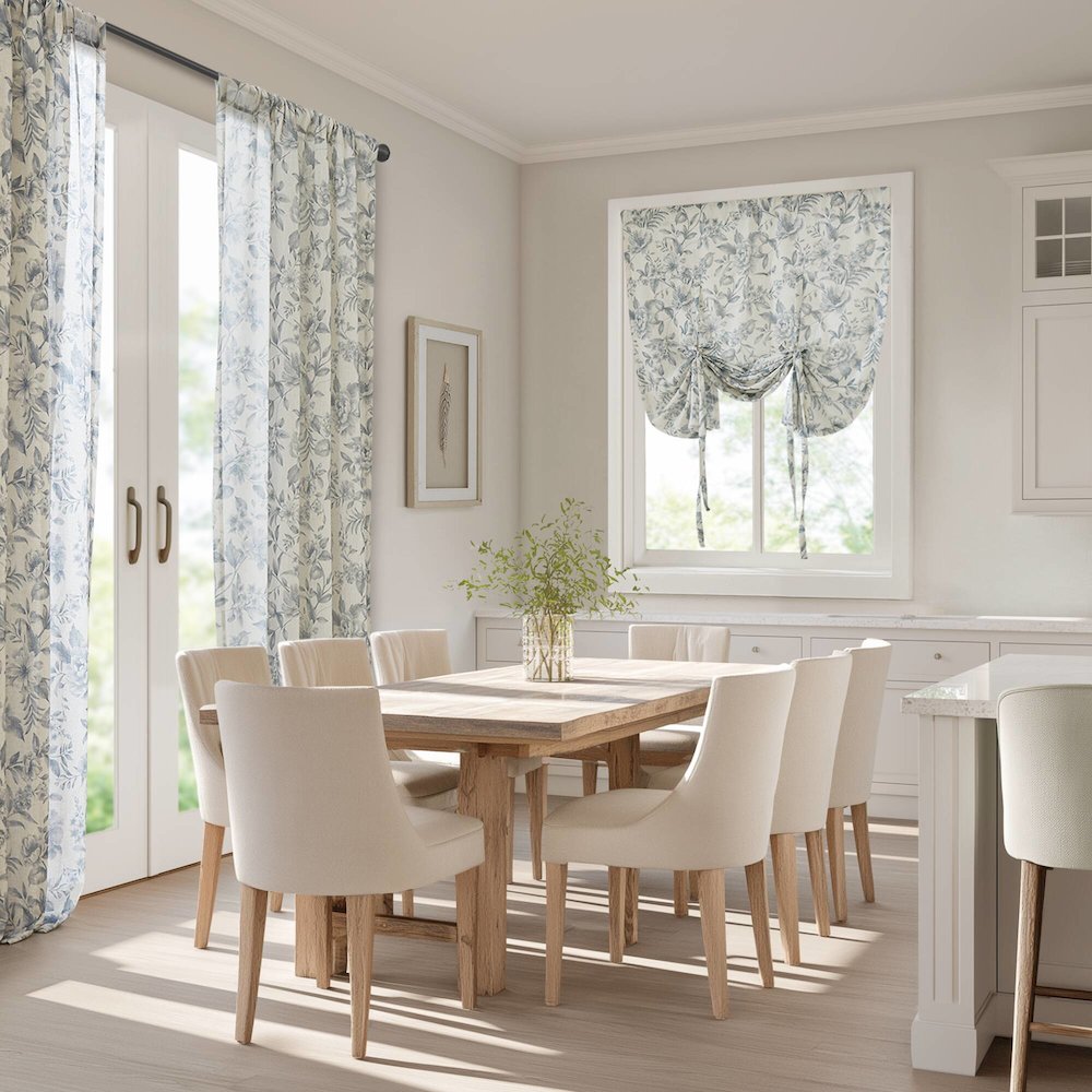 Lana Floral Window Panel