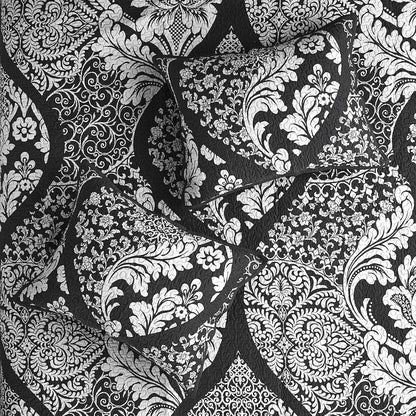 6 Piece Printed Cotton Quilt Set with Throw Pillows