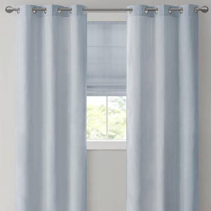 Basketweave Room Darkening Cordless Roman Shade