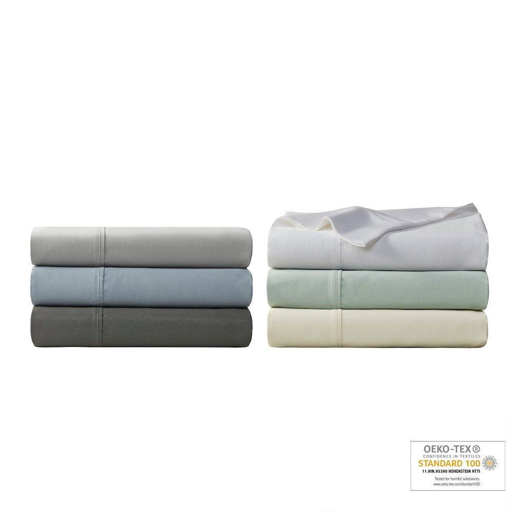 1000 Thread Count HeiQ Smart Temperature Cotton Blend 4 PC Sheet Set