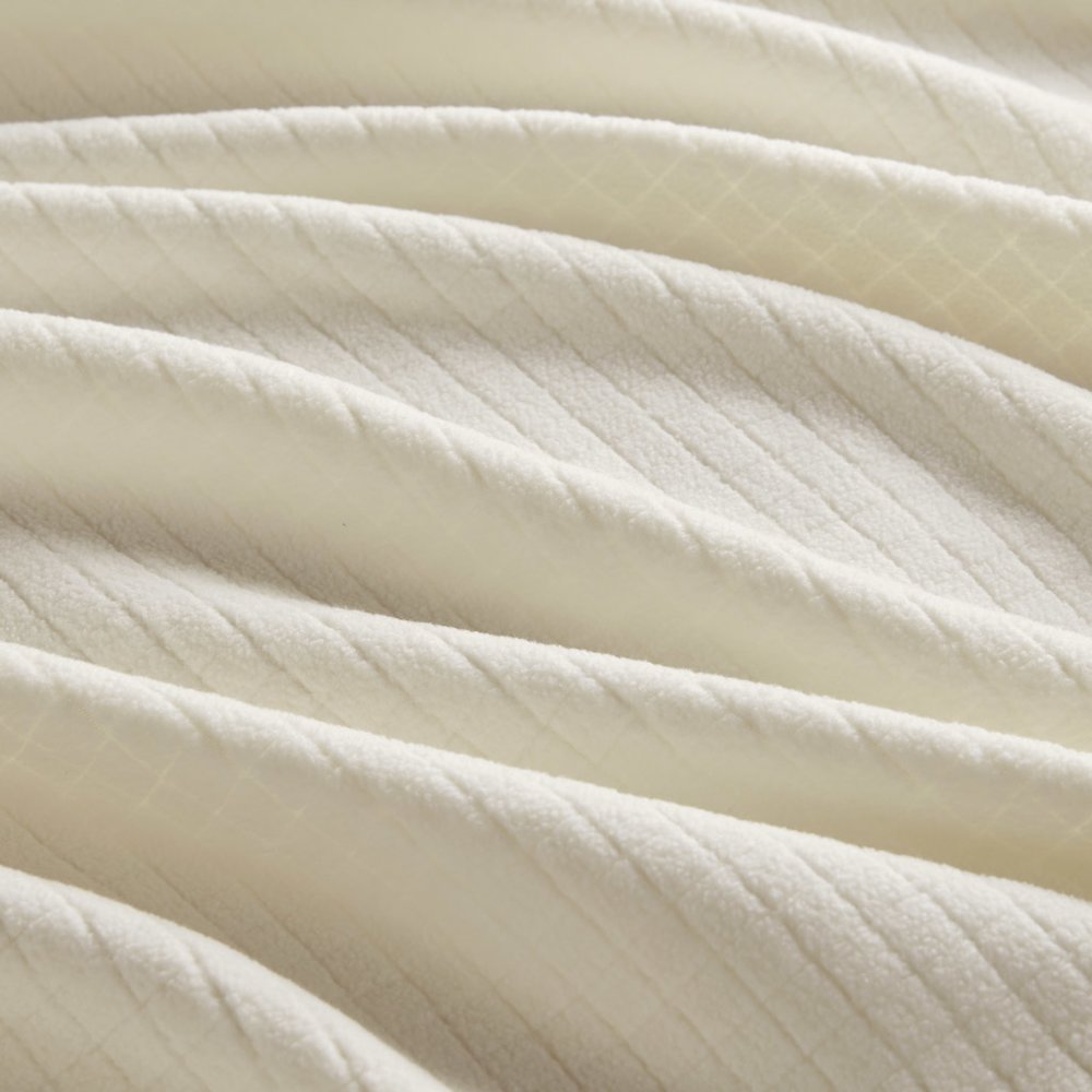 Microfleece Blanket in Taupe Color