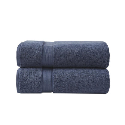 100% Cotton Bath Sheet Antimicrobial 2 Piece Set