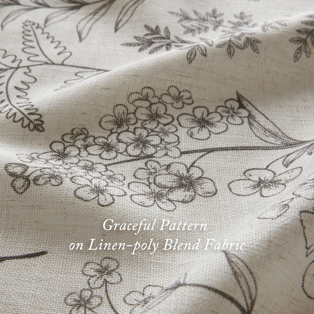 Aria Floral Window Panel