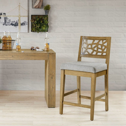 Crackle Counter Stool