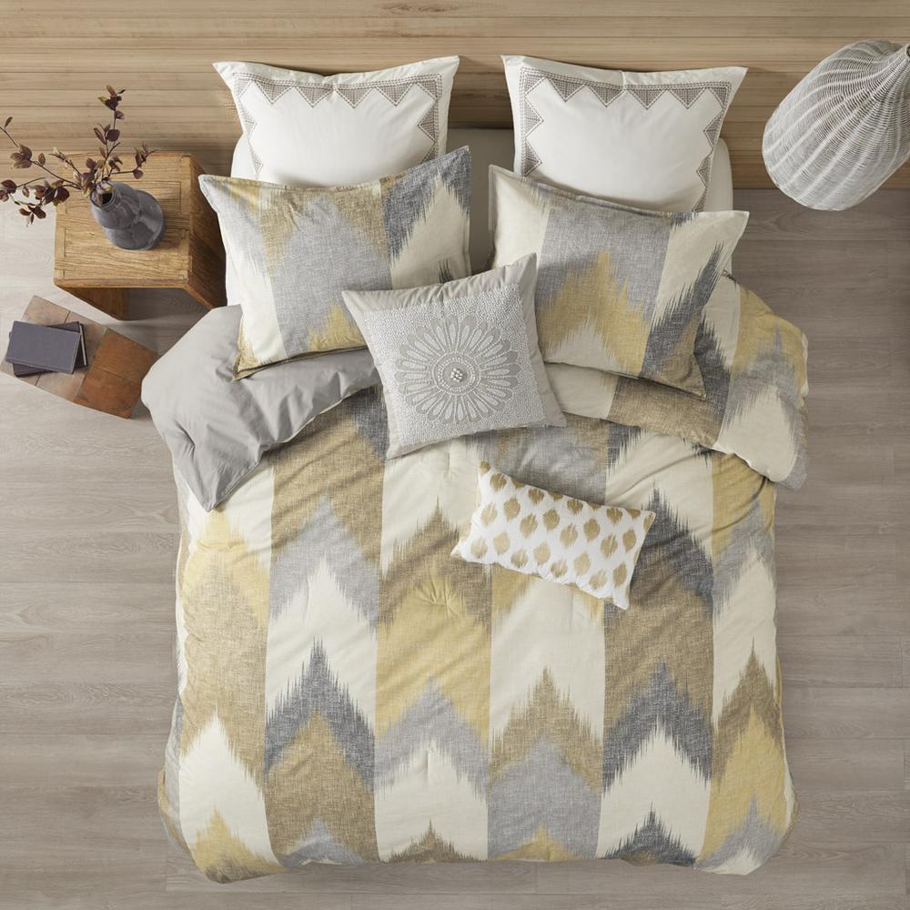 Alpine 3 Piece Comforter Mini Set, Yellow color