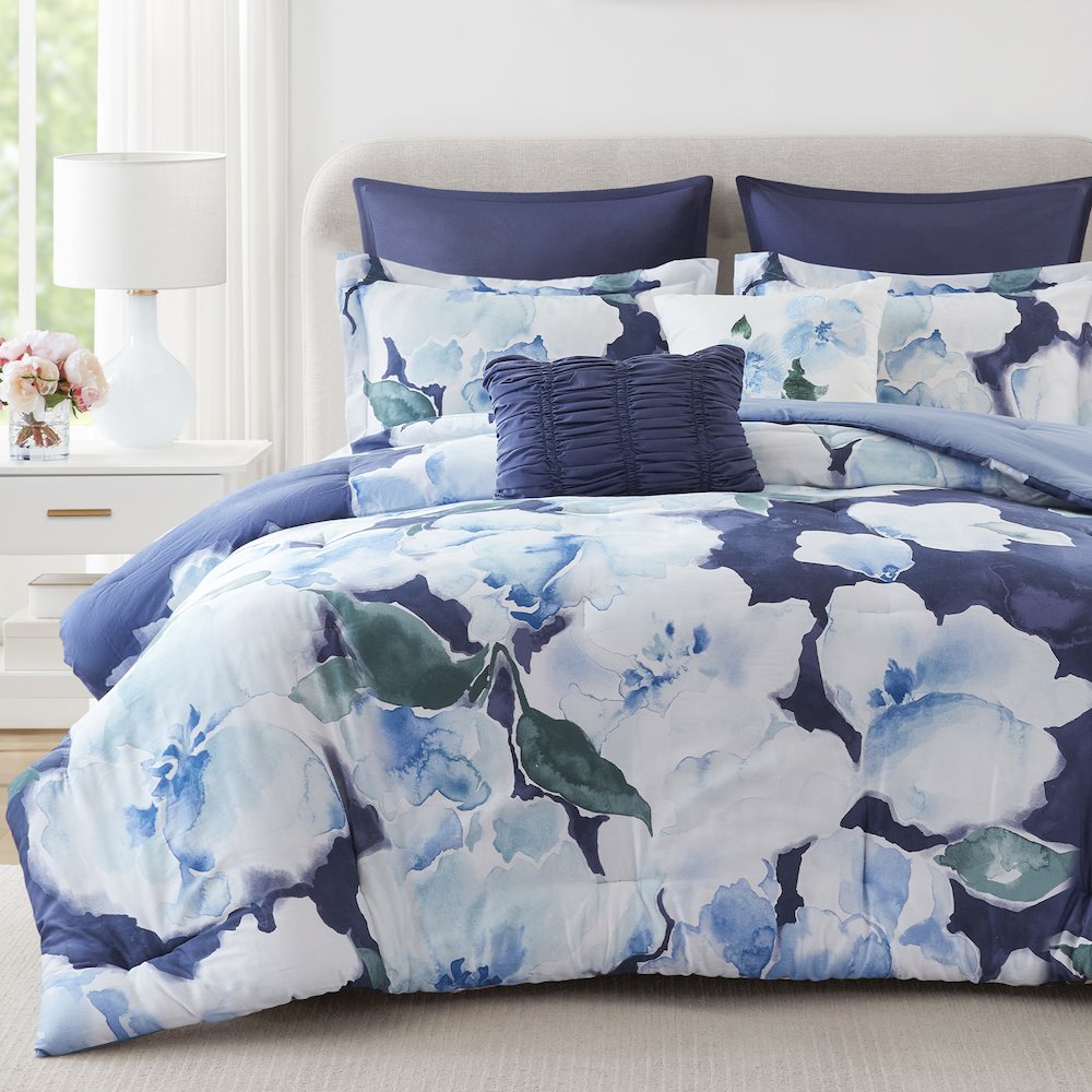 Shanti 7pcs Printed Comforter set