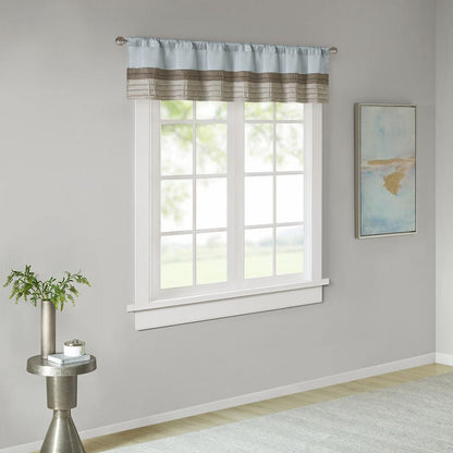Polyoni Pintuck Window Valance