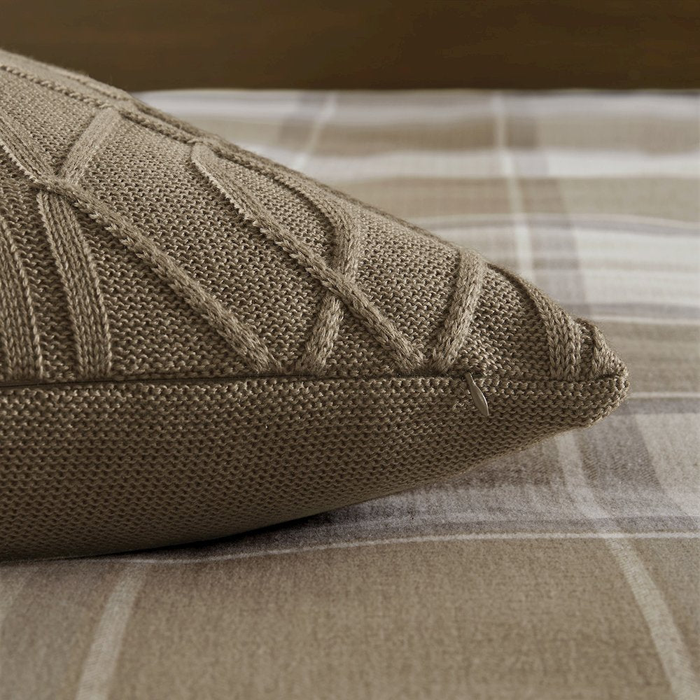 Urban Cabin Cotton Jacquard Comforter Set, Neutral color
