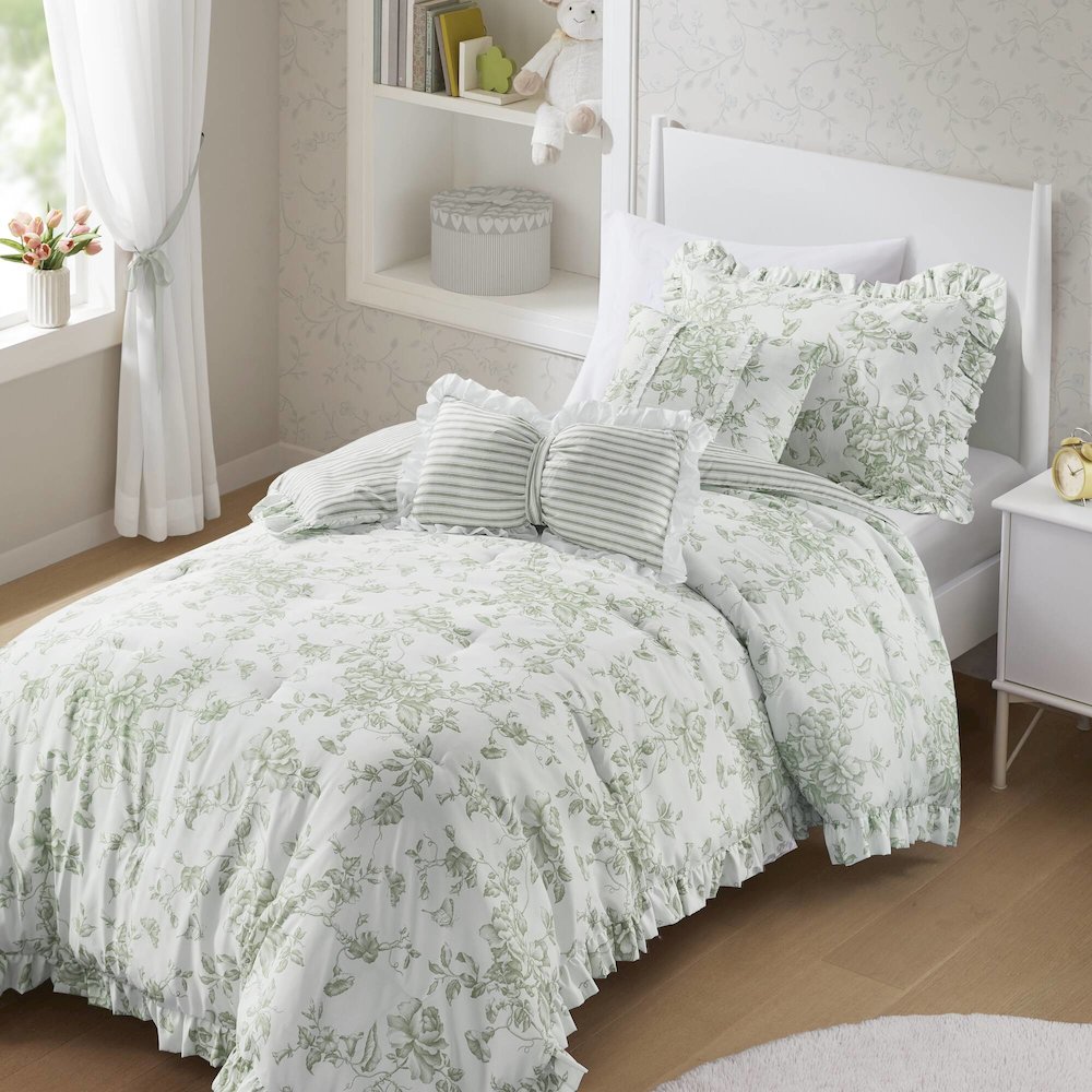 Adele Comforter Set with Decorative Pillows