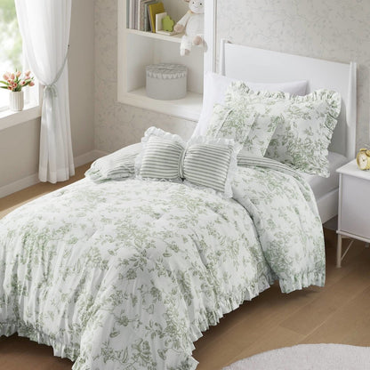 Adele Comforter Set with Decorative Pillows