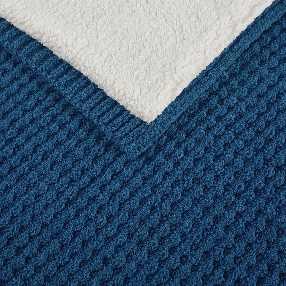 Waffle Knit Chenille Throw