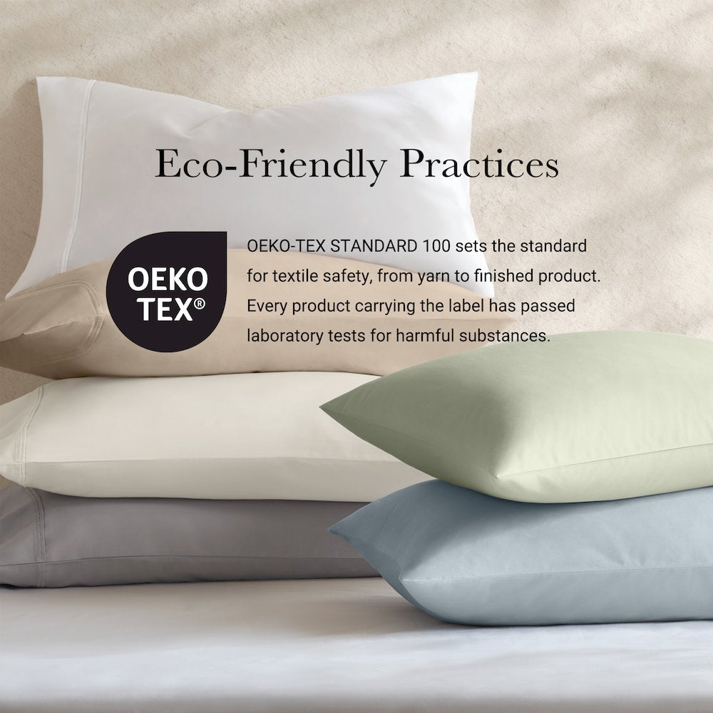 Sateen Sheet Set, Sage color