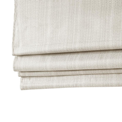 Basketweave Room Darkening Cordless Roman Shade