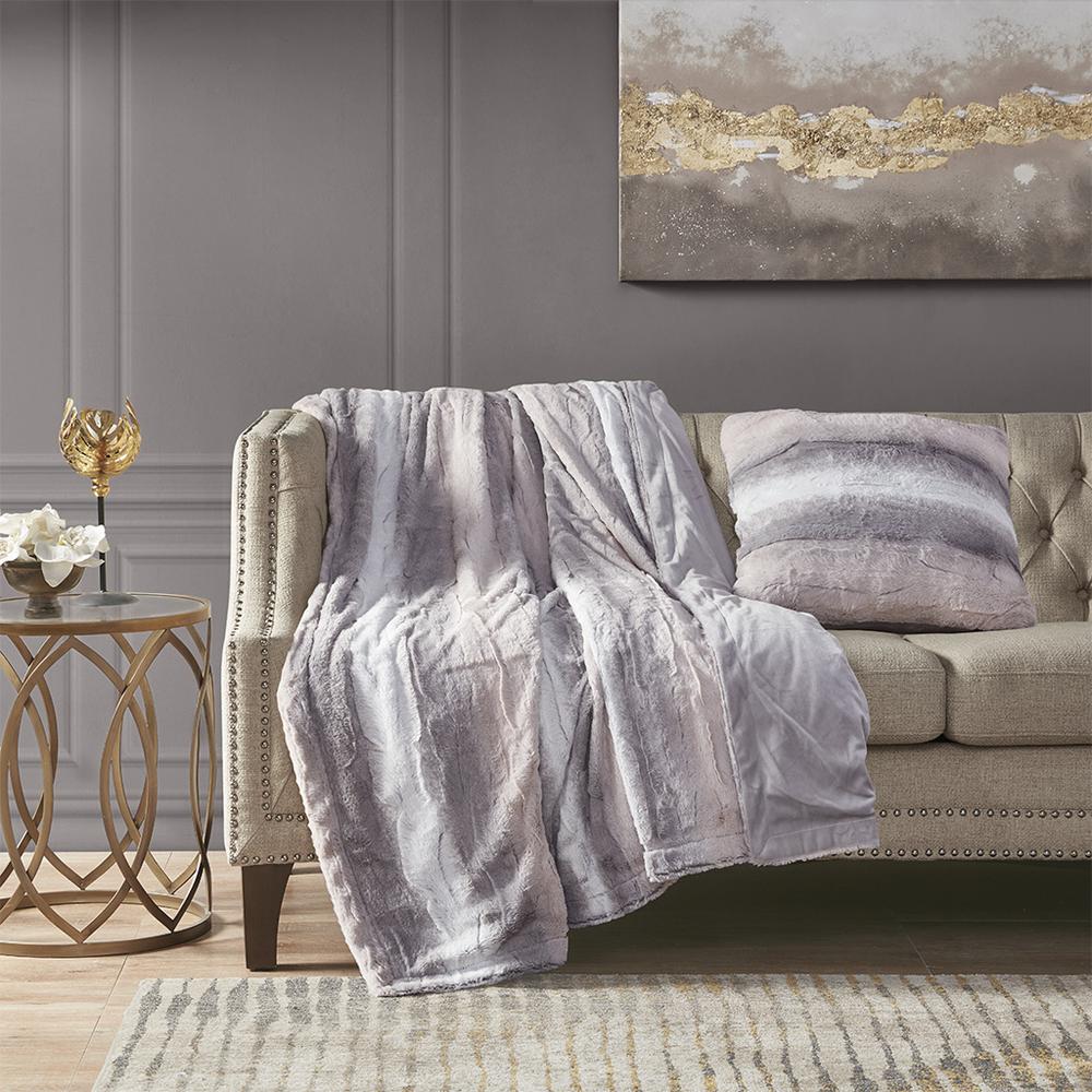 Faux Fur Square Pillow