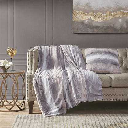 Faux Fur Square Pillow