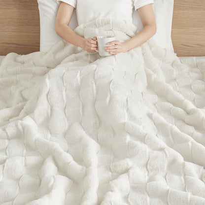 Faux Fur Throw