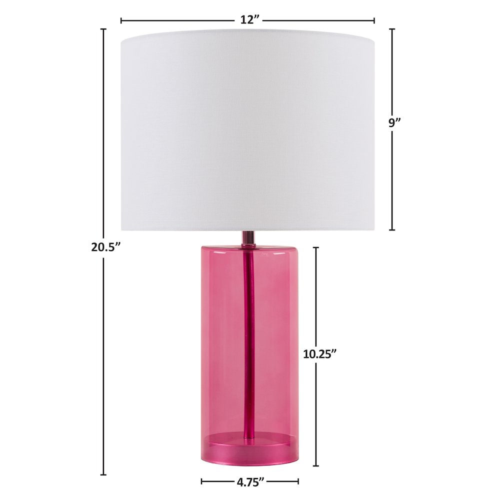 Glass Table Lamp