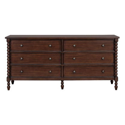 Beckett Large Dresser, Morocco Brown color