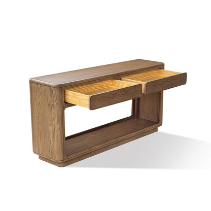 Emil Console Table, Driftwood color