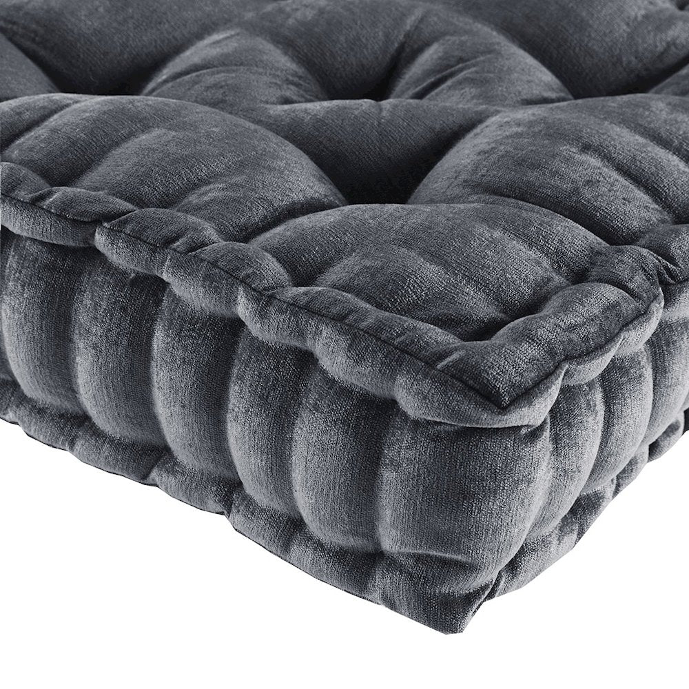 Poly Chenille Square Floor Pillow Cushion
