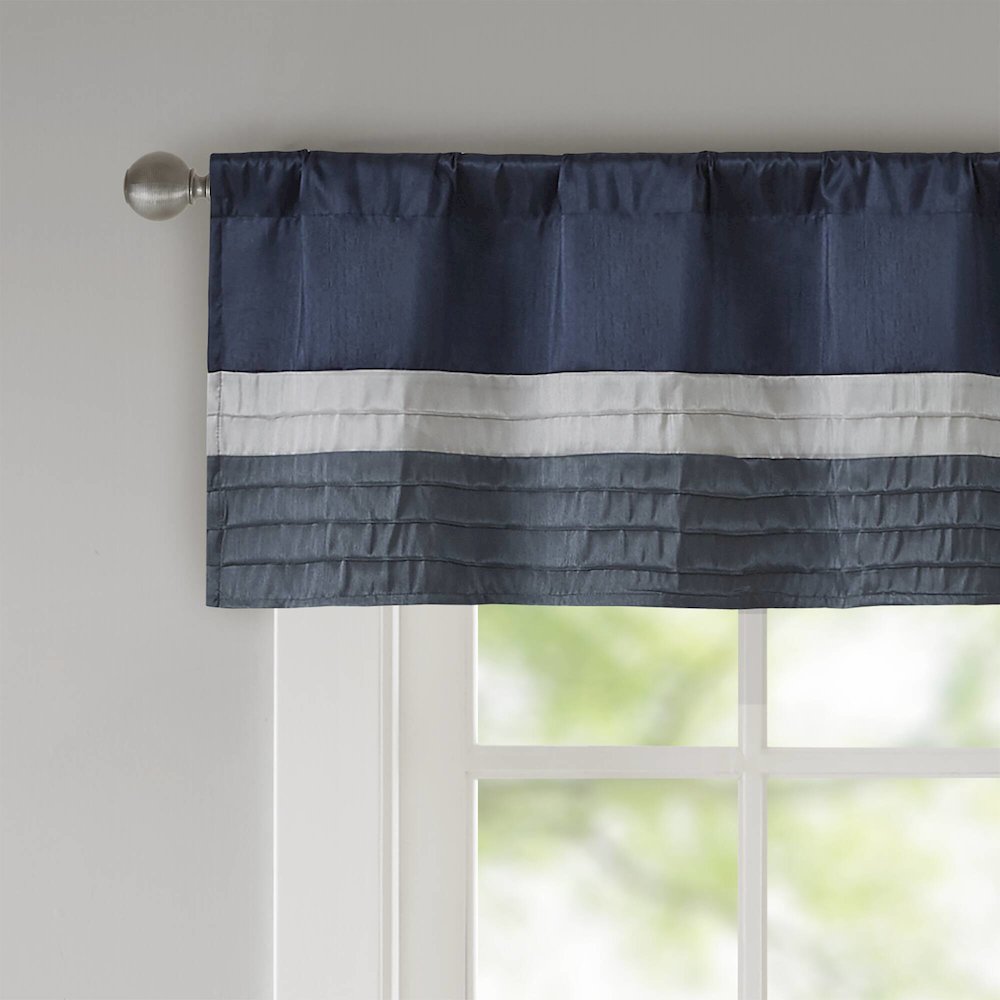 Amherst Polyoni Pintuck Window Valance