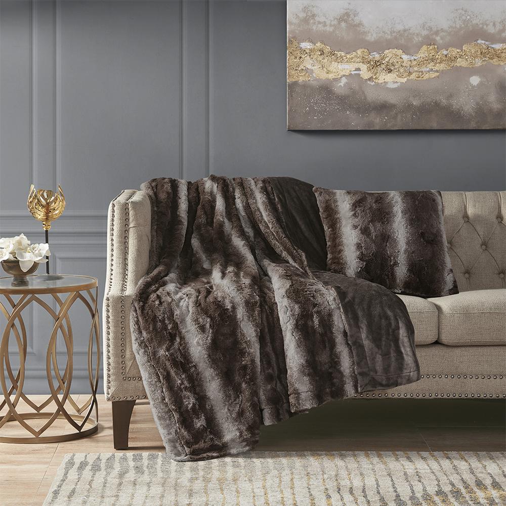 Faux Fur Square Pillow