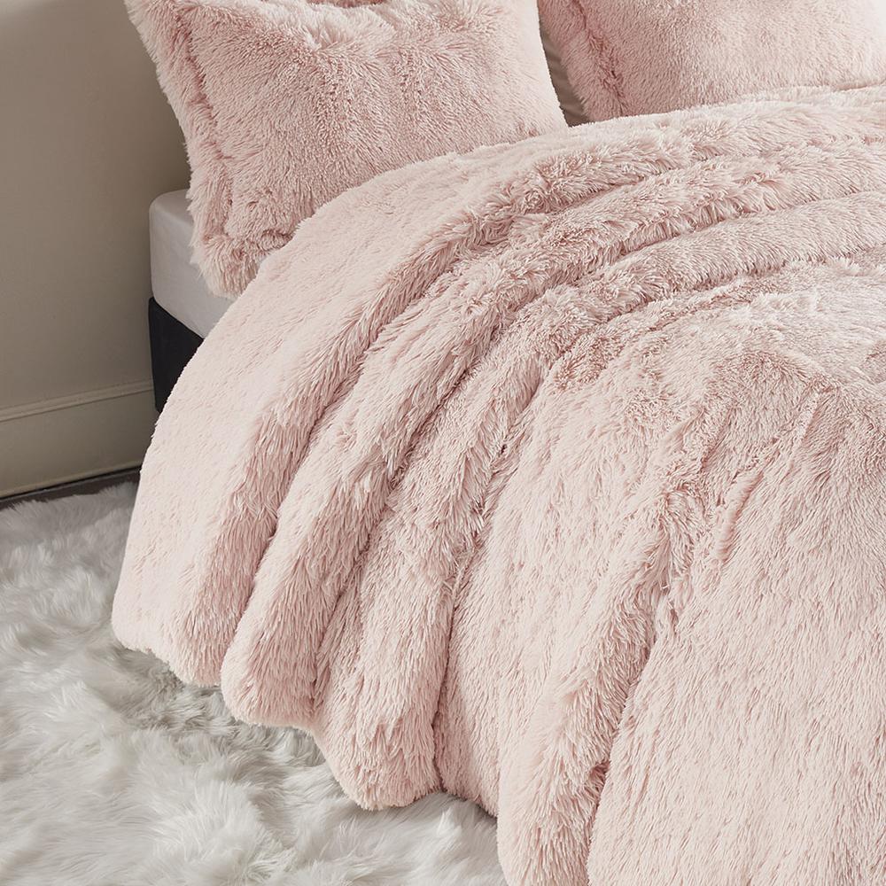 Shaggy Fur Duvet Cover Set