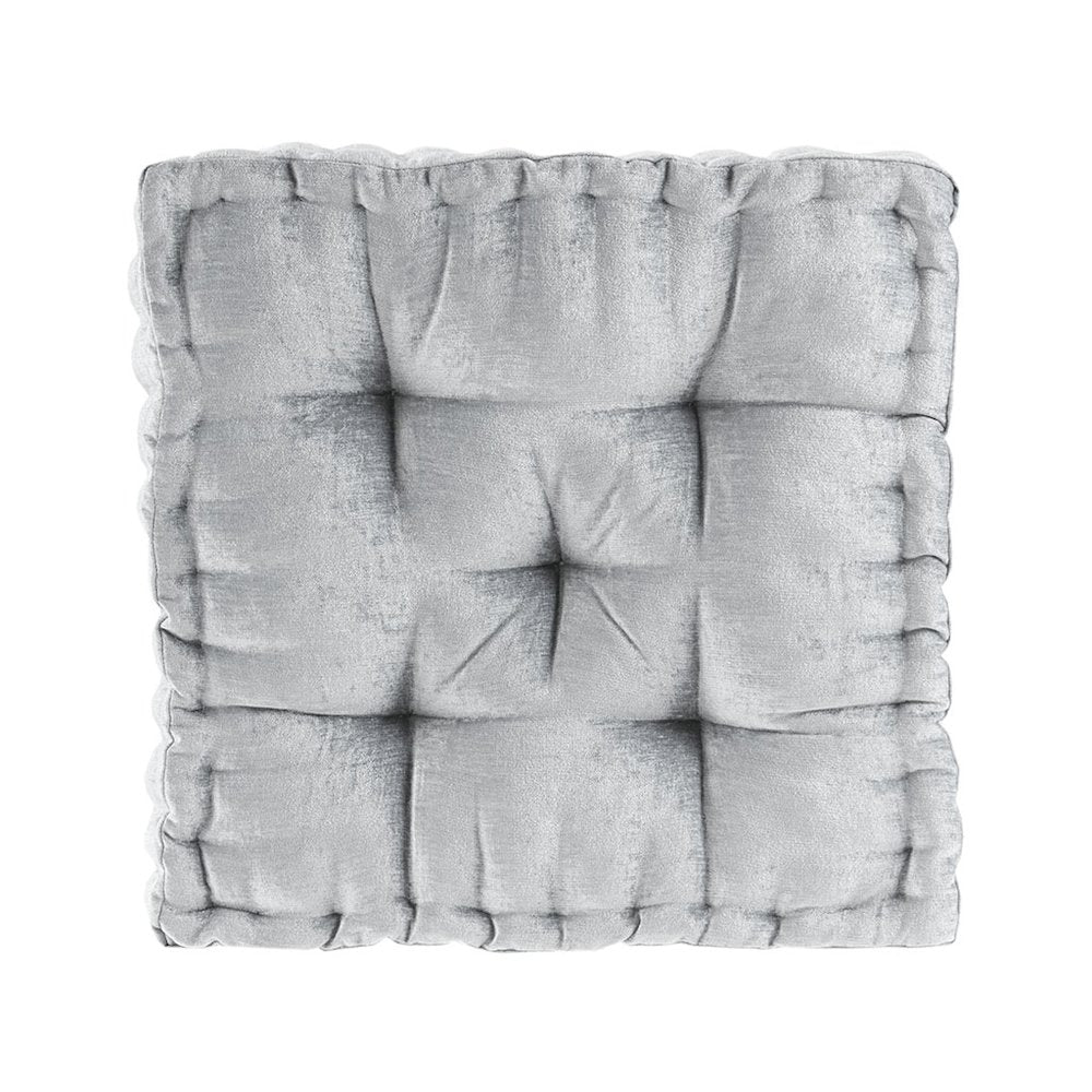 Azza Poly Chenille Square Floor Pillow Cushion Compress Pack