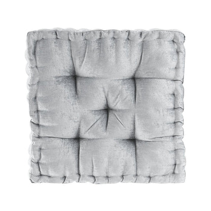 Azza Poly Chenille Square Floor Pillow Cushion Compress Pack