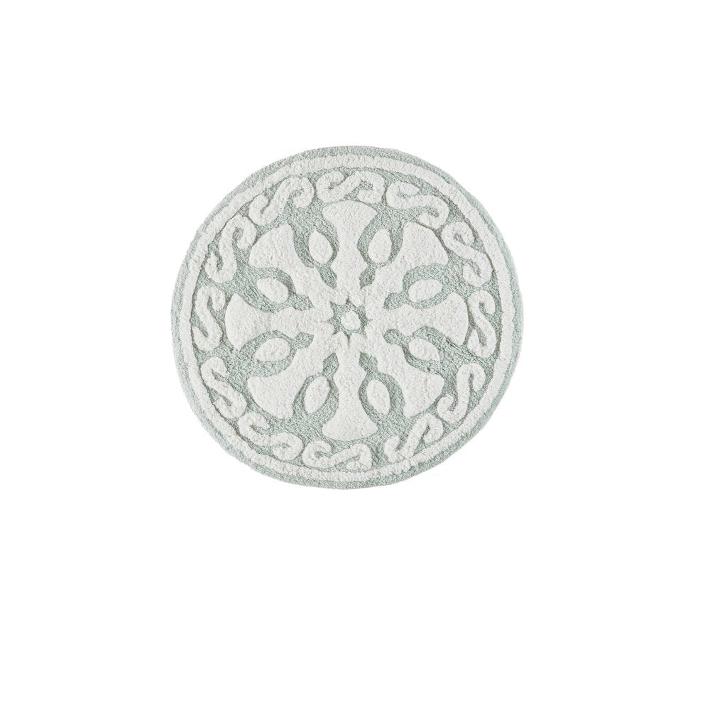 Casablanca Medallion Cotton Tufted Bath Rug