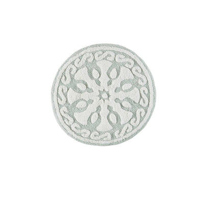 Casablanca Medallion Cotton Tufted Bath Rug