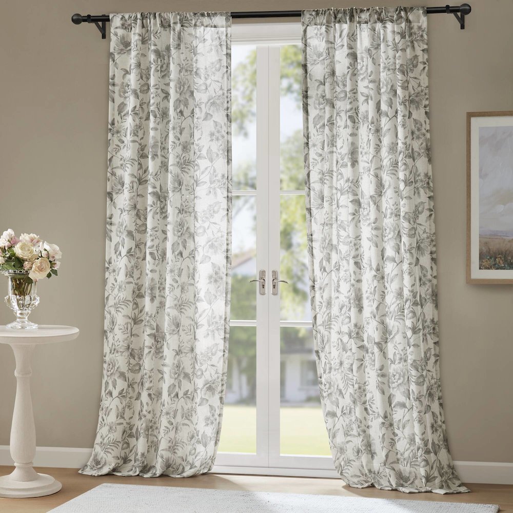 Lana Floral Window Panel