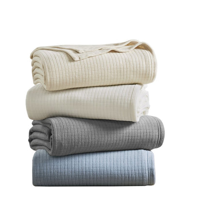 Microfleece Blanket in Taupe Color