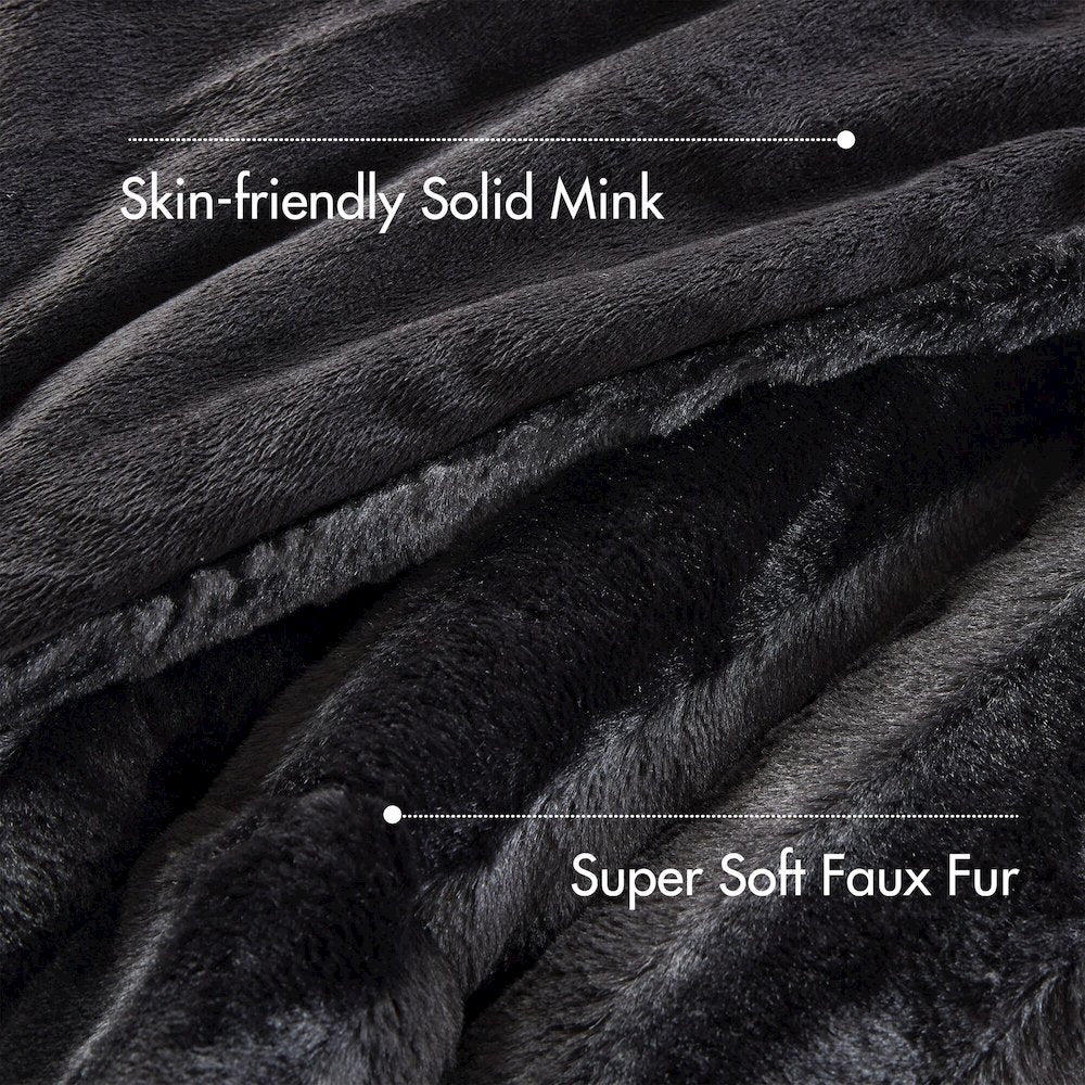 Duke Faux Fur Comforter Mini Set