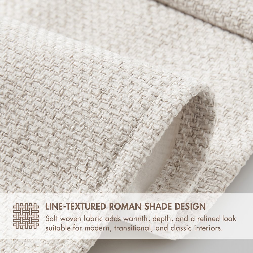 Mira Cordless Roman Shade
