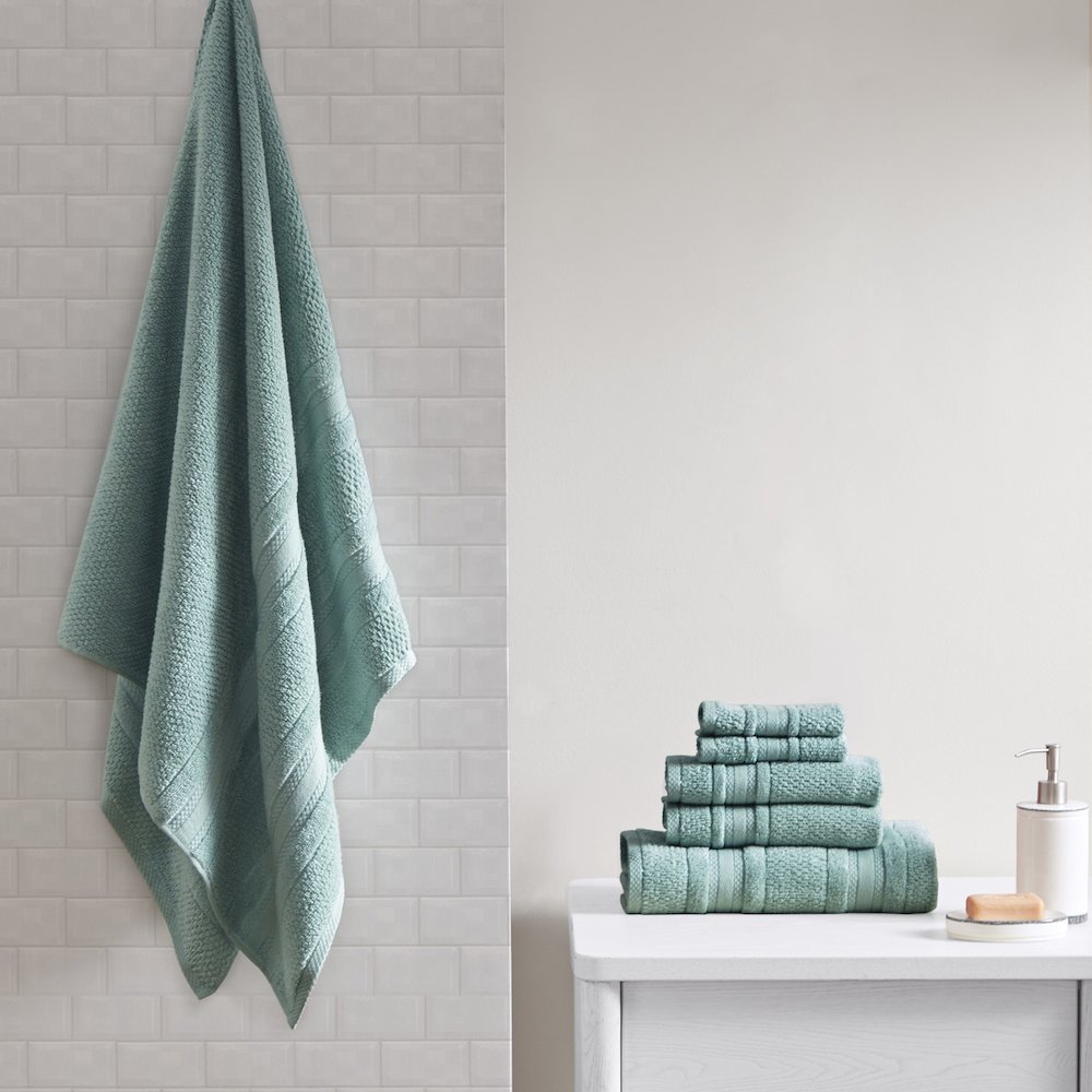 Adrien Super Soft Cotton Quick Dry Bath Towel 6 Piece Set
