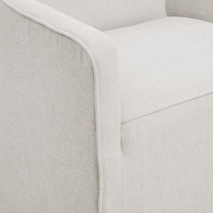 Skirted Dining Arm Chair with Casters