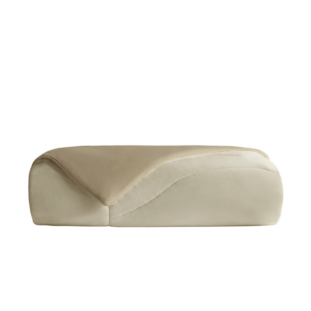 Reversible Tencel Comforter Blanket, Linen color