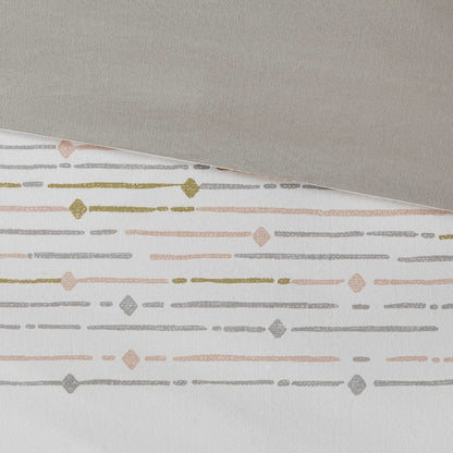 Nea Cotton Printed Comforter Set with Trims