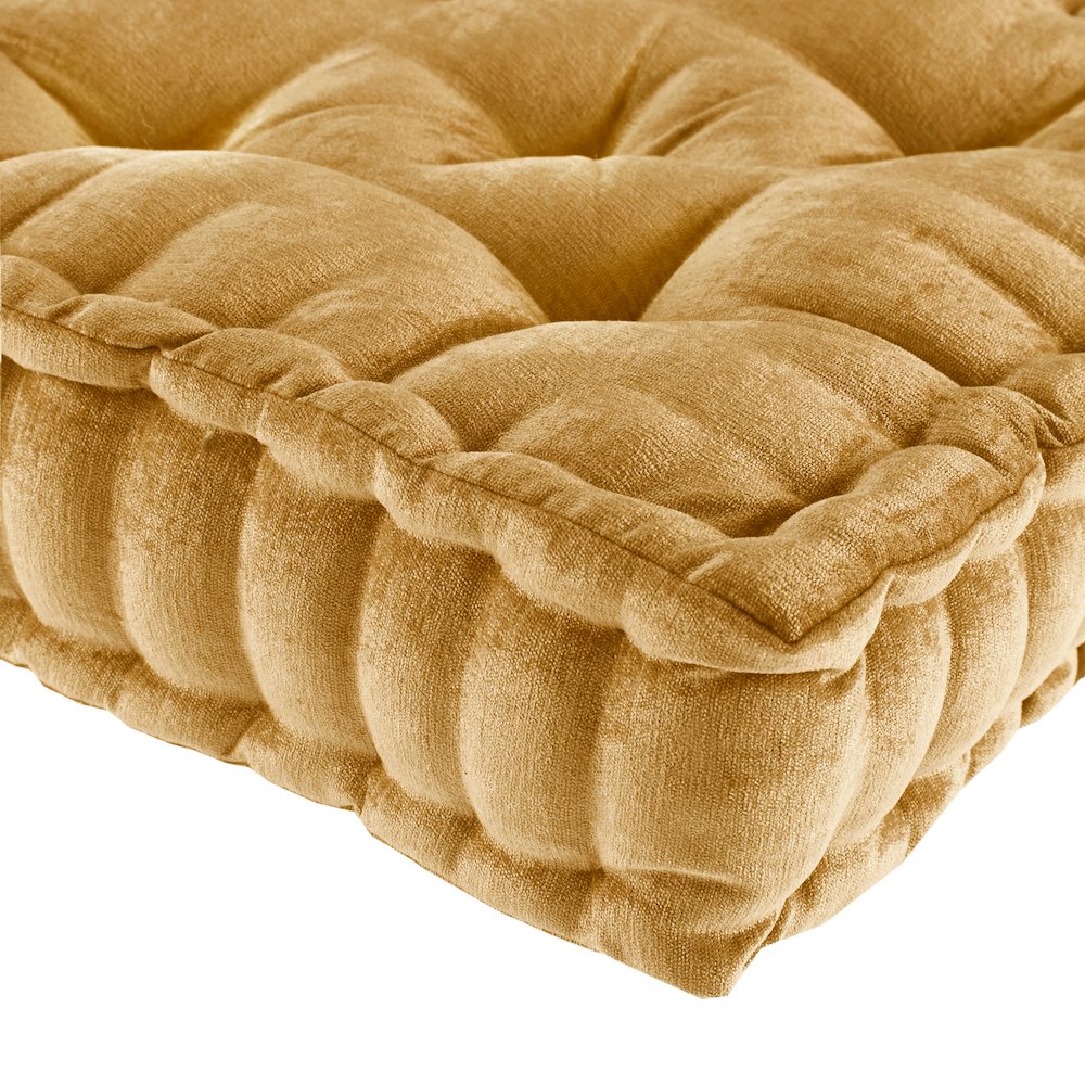 Azza Poly Chenille Square Floor Pillow Cushion Compress Pack