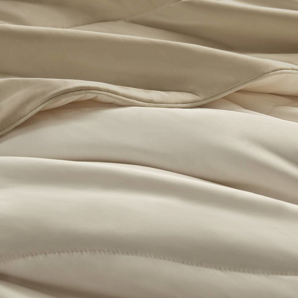Reversible Tencel Comforter Blanket, Linen color